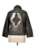 Chico's Graphic Brown Jacket Size XL (3) - photo 2