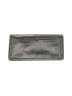 Halston Heritage Gray Silver Leather Satchel One size - photo 2