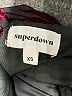 Superdown Burgundy Black Bodysuit Size XS - photo 3