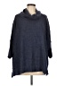 Croft & Barrow 100% Acrylic Blue Poncho Size Lg - XL - photo 1