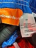 Nickelodeon 100% Polyester Red Board Shorts Size 4T - photo 3