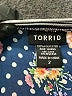 Torrid 100% Polyester Blue Sleeveless Blouse Size 2X Plus (2) - photo 7
