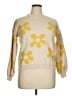 ePretty Floral Yellow Pullover Sweater Size XL - photo 1