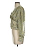 Zara Green Long Sleeve Blouse Size XS - photo 5