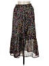 Gerard Darel 100% Polyester Print Black Casual Skirt Size 6 (38) - photo 1