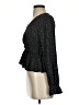 Shein Black Long Sleeve Blouse Size 4 - photo 5