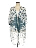 Dizzy Gal 100% Polyester Blue Kimono Size 2X - photo 1
