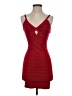 Guess Stripes Solid Red Cocktail Dress Size S - photo 1