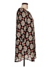 Orange Argyle Black Casual Dress Size L - photo 4