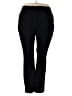 JM Collection Solid Black Dress Pants Size 18W - photo 1
