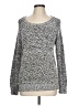 WallpapHER Tweed Silver Pullover Sweater Size L - photo 1