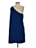 Jill Jill Stuart 100% Polyester Solid Blue Cocktail Dress Size 0 - photo 2