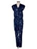 Sam Edelman Stars Blue Jumpsuit Size 6 - photo 1