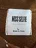 Miss Selfie 100% Polyester Brown Coat Size L - photo 6