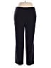 Alfred Dunner Solid Black Casual Pants Size 14 (petite) - photo 1