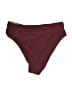 Unbranded Burgundy Swimsuit Bottoms Size M - photo 2