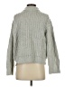 Just Fab Solid Gray Turtleneck Sweater Size S - photo 2