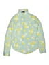 Assorted Brands Floral Yellow Long Sleeve Button-Down Shirt Size 7 - 8 - photo 1
