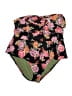Terra & Sky Floral Black Swimsuit Bottoms Size 1X - photo 1