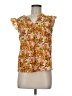 Shein Orange Sleeveless Blouse Size 6 - photo 1