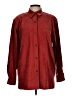 Alfred Dunner Solid Burgundy Long Sleeve Blouse Size 12 - photo 1