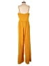 Shein Solid Yellow Jumpsuit Size 6 - photo 2