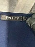 patty 100% Polyester Solid Blue Cocktail Dress Size L - photo 7