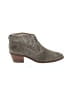 Via Spiga 100% Leather Gray Ankle Boots Size 7 - photo 1