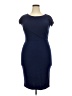 Unbranded Solid Blue Cocktail Dress Size XXL - photo 1