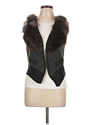 Mystree Faux Fur Vest (view 1)