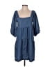 Hunter 100% Lyocell Blue Casual Dress Size S - photo 1