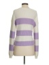 Steve Madden Stripes Purple Pullover Sweater Size S (estimated) - photo 2