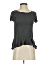 Pure & Good Gray Short Sleeve Top Size XS - photo 1