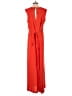 Express 100% Polyester Red Jumpsuit Size M - photo 2