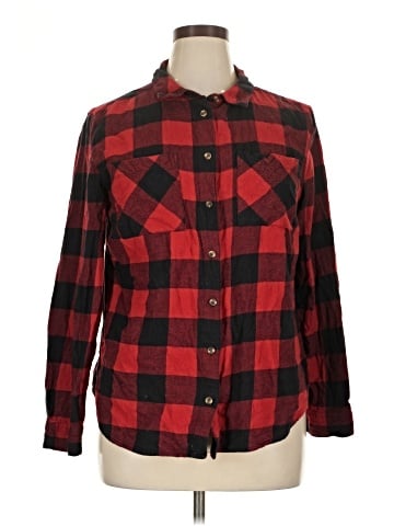 dip Long Sleeve Button-Down Shirt (view 1)