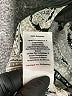 Talbots 100% Polyester Paisley Silver Long Sleeve Blouse Size M - photo 8