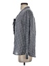 Lila Rose 100% Rayon Gray Long Sleeve Blouse Size S - photo 5