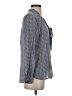 Lila Rose 100% Rayon Gray Long Sleeve Blouse Size S - photo 4