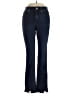 Express Chevron-herringbone Blue Jeans Size 2 - photo 1