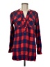 Gap Red Long Sleeve Henley Size M - photo 1