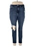 Good American Hearts Blue Jeans Size 20 - photo 1