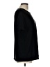 Maggie Sweet 100% Polyester Black Short Sleeve Top Size L - photo 4