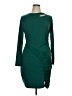 Forever 21 Plus Solid Green Cocktail Dress Size 1X - photo 1