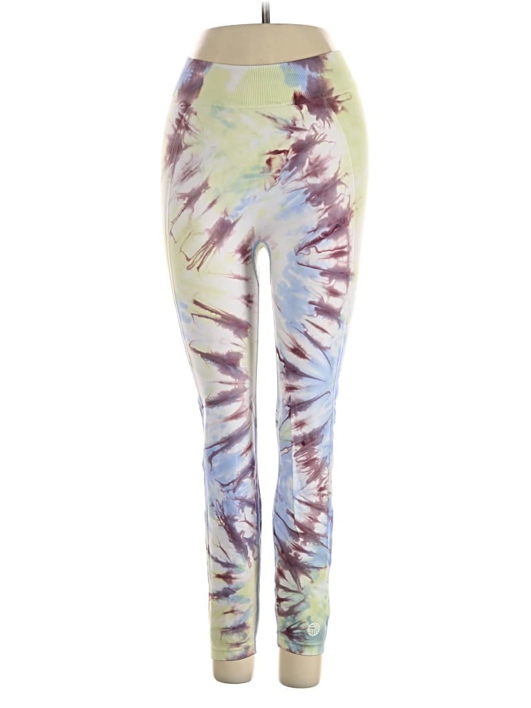 Pre-owned Tory Sport Leggings In Purple