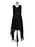 Shein 100% Polyester Black Cocktail Dress Size L - photo 1