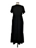 Anrabess Solid Black Casual Dress Size M - photo 2