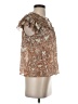 Ulla Johnson Brown Short Sleeve Blouse Size 2 - photo 4