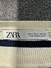 Zara Ivory Short Sleeve Top Size S - photo 7