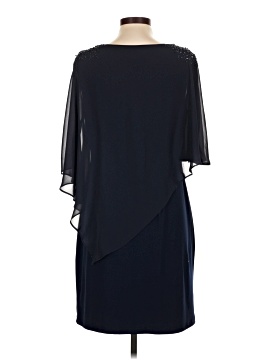 sachin and babi light blue dress Lady Black Tie - Novalee Mini - Navy - Hot Stone Lace-Up Dress