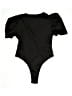 Shein Solid Black Bodysuit Size L - photo 2